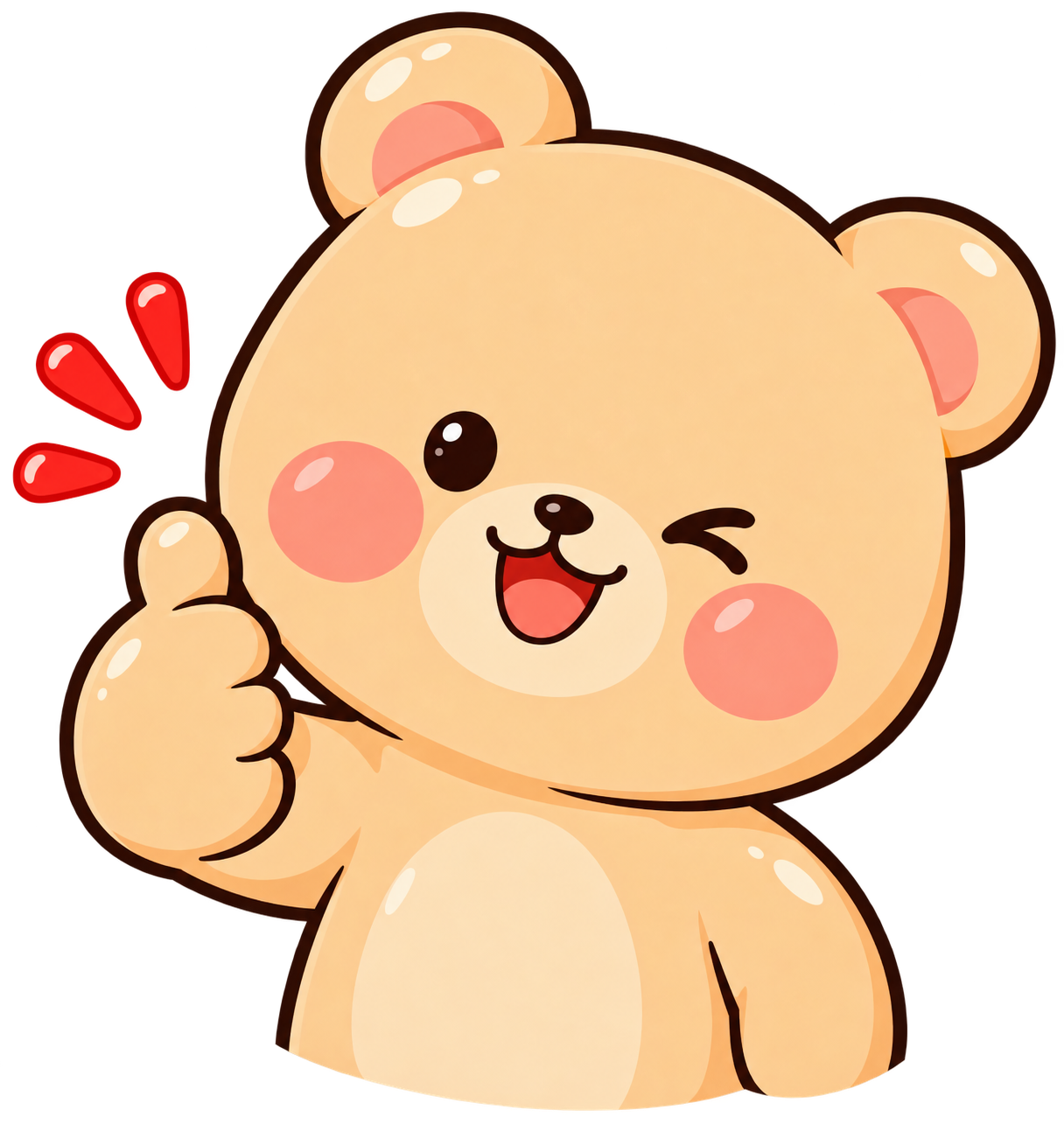 Tanghulu Bros bear mascot