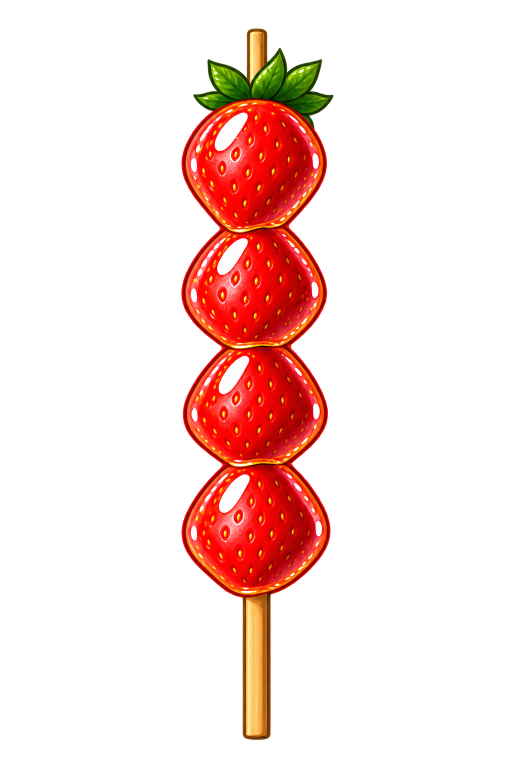 Angry Berry tanghulu skewer
