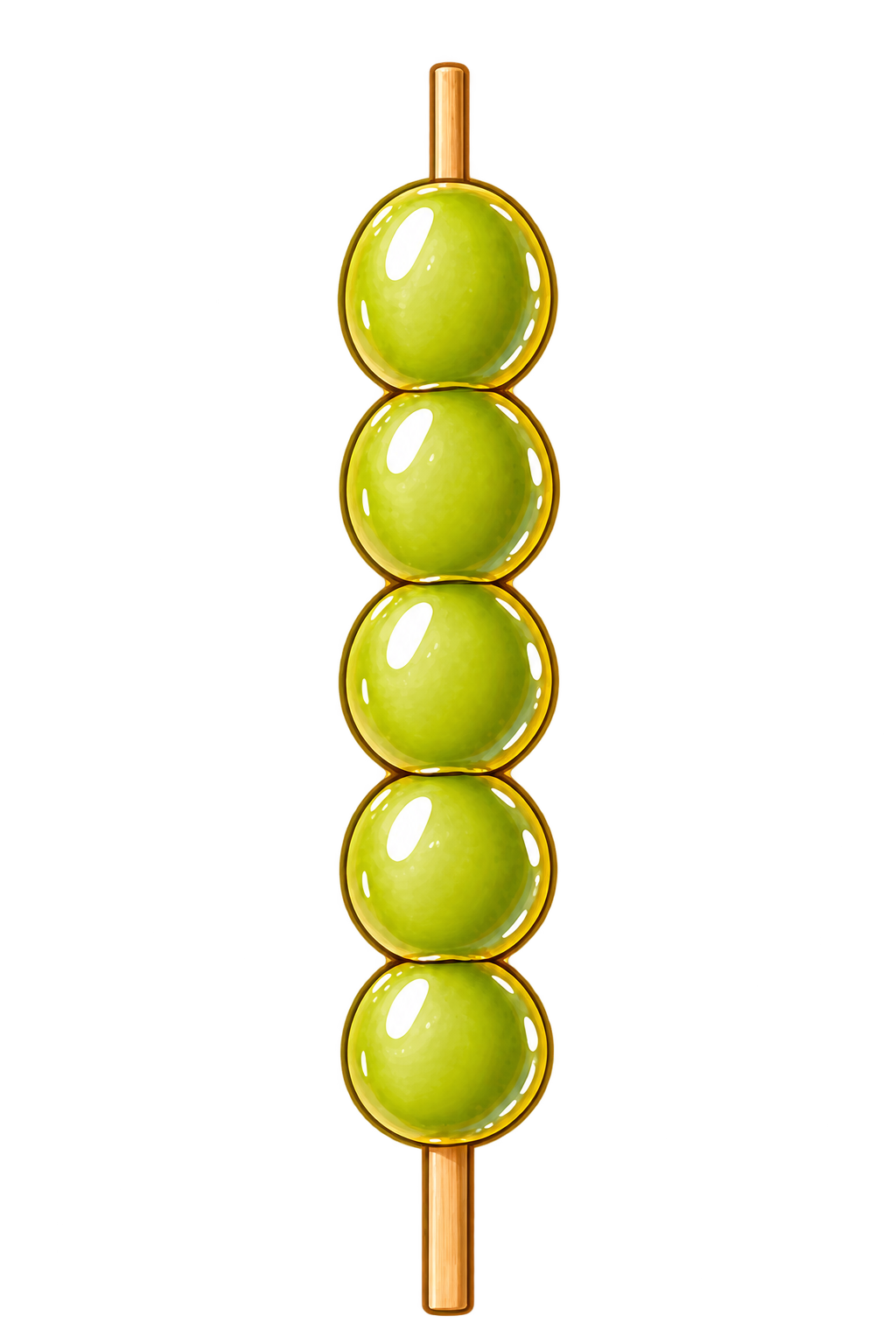 Goblin Grapes tanghulu skewer